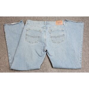 Levis Jeans Mens 34x32 Blue Denim Boho Streetwera Grunge Relaxed Straight Leg